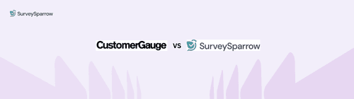 CustomerGauge or SurveySparrow? What Enterprise Teams Should Know