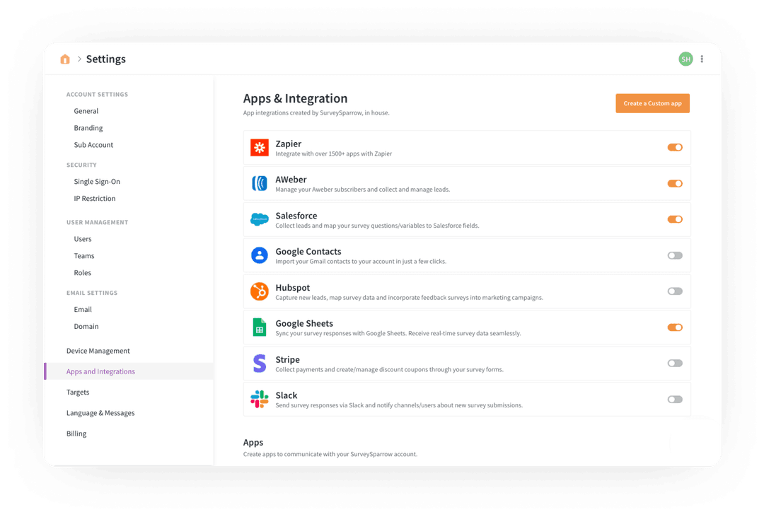 Integrate With Multiple Software Integrate with multiple software with just a few clicks and set-up efficient workflows.