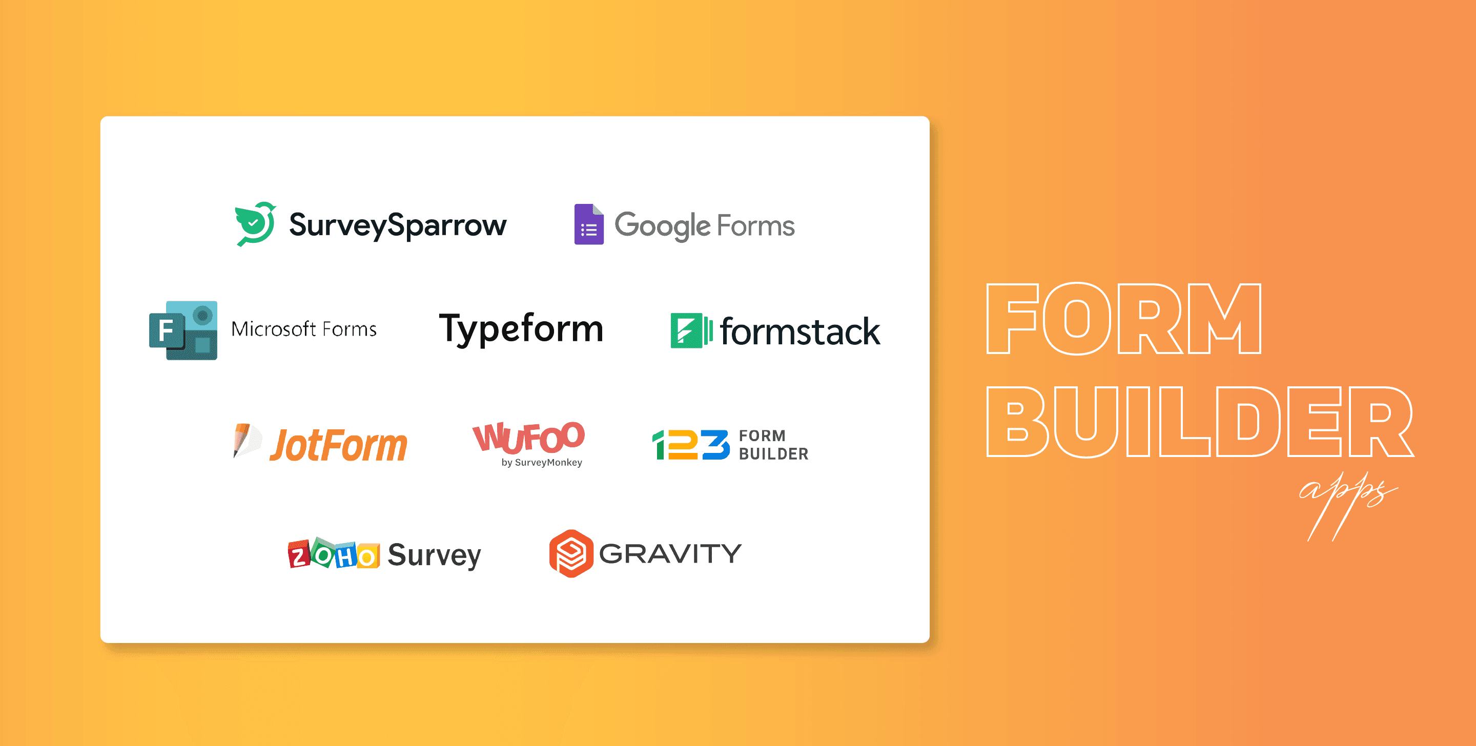 Top 13 Form Builder Apps You Must Explore Top 13 Form Builder Apps You Must Explore