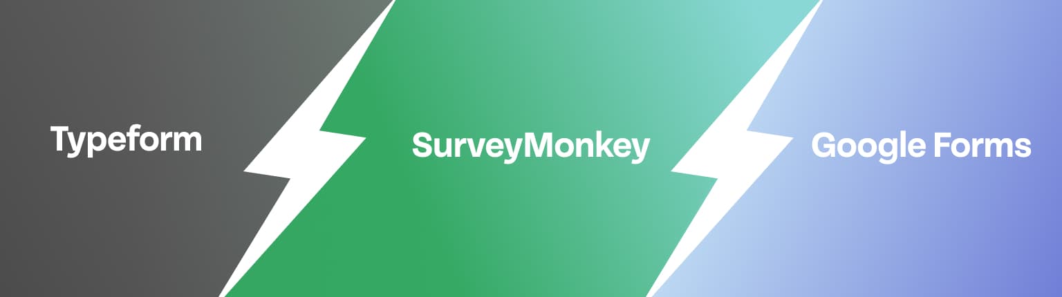 Typeform vs Google Forms vs SurveyMonkey: Detailed Comparison in 2024 Typeform vs Google Forms vs SurveyMonkey: Detailed Comparison in 2024