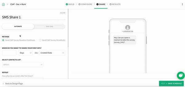 Step 3: Select a Survey Channel Step 3: Select a Survey Channel