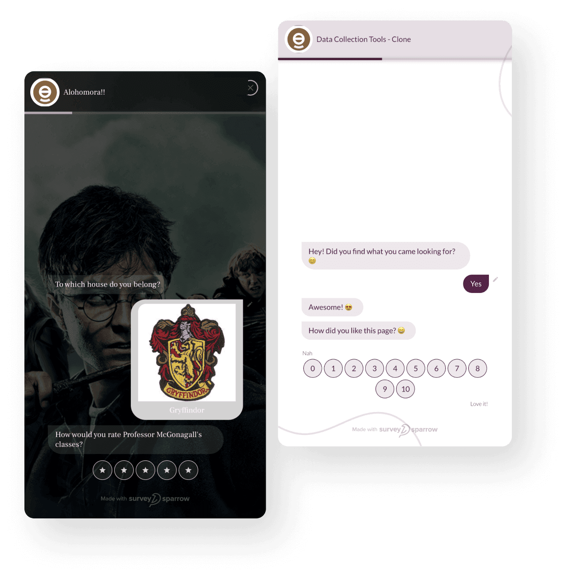 Mobile-first surveys Mobile-first surveys